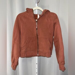 Lululemon Athletica Terracotta Zip-Up Jacket